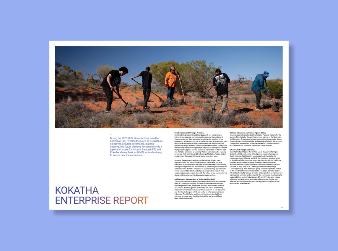 Kokatha Aboriginal Corporation – Detour Design